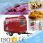 Mobile Food Cart /churros food trailer/street food kiosk cart for sale/food truck for sale