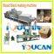 Compact structure hydraulic wood shaving pallet leg press machine