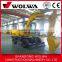 10 ton hydraulic wheel moving excavator with ce and iso certification