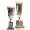 flower vase /big flower vase / wedding decoration Gold Metal flower Vase, Royal Gold Trumpet Vase For Decoration