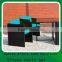 plastic outdoor KD rattan /wicker effect cube furniture set