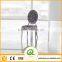 B994 Luxury Rose Gold Color Stainless Steel Dining Chair