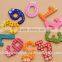 Digital Wooden Educational Fridge Magnet