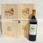 Single-deck Six Pine Wine Bottle Storage Box