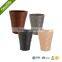 Unique Design Hydroponics Tall Round Decoration Flower Pot with self watering system