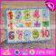 2017 Top fashion educational toddlers wooden maths puzzles W14M100