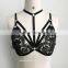 wholesale woman crop top black lace bralette bra for women sexy girl bikini new design