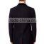 2014 Cheap Price High Fashion Classical Design Black Lapel Slim Fit Mens Cashmere Men Coat