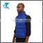 New Fashion European Style Winter Blue Men Down Vest with Stand Up Collar