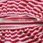 Elf Style Baby Dress Short Sleeve Summer Princess Dresses Striped Cotton One Piece Ruffle Bottom