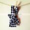 Boutique cotton baby headbands baby girls bowknot fancy hair band