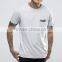 China OEM factory elegant business casual men's rolled sleeve t shirts