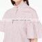2017 OEM Loose-fitting Grandad-style Neckline Blouse Cloth Online