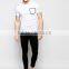 2016 casual clothing 100% cotton men t shirt