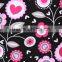 New sexy selling printed medical scrub for women mock wrap sets
