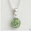 shamballa pendant silver jewelry #01
