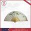 Chinese silk white bamboo hand fan wholesale office decor business gift men favor fan