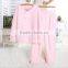 Custom cheap pink green women sleepwear suit top quality flannel fleece custom pajamas