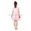 Polka Dot Cotton Girl Dress with Ruffle Tutu