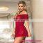 Includ G string red mature lingerie sexy babydoll