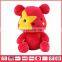 Factory Cheap Custom Brown Teddy Bear with Flag