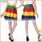 TR Single Jersey Fashion A-line Mini Short Skirt For Young Girl