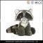 Stuffed raccoon bear plush animal toy