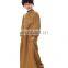 Muslim kids dress abaya polyester and cotton fabric in dubai araba islamic baju clothing muslim maxi dress