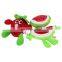 latest creative 3 PCS Pet Supplies Cat and Dog Cartoon Fruit Wear-resistant Interactive Cute Toy, Random Delivery