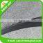 black with foam PVC customized rubber mouse pad 460*85mm