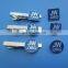 custom blue jw.org tie clip & lapel pin sets, metal engrave badge silver tie bar