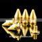 Solid Brass screw back decorative small tree shaped punk spikes