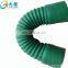 Telescopic hose flexible rubber bellow hose with steel wire spiral