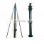 6m high winch telescopic mechanical mast for extreme wind or ice conditions
