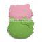Factory Supplier Cat Design Coin Bag Women Fashion Wallet Silicone Material Purse
