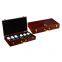 Piano Painted Wooden Wine Bottle Suitcase Box Printed Logo Single Malt Whiskey Gain Packaging Gift Box For 6 Glass Bottles