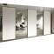 Room partition walls  folding Office Soundproof acoustic screen Hanging style melamine board Operate walls folding foldable hotel walls room dividers