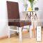 High quality Gold velvet thicken Anti-fouling stretch ruffled chair cover