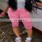 2020 Fashion cotton Pleated bagged Club sexy women shorts