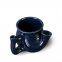 creative low price wide mouth coffee pipe water cup advertising smoking mug tobacco pipe urbn leaf mug