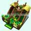 2020 new design forest theme inflatable Monkey park slide for kids