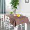 Cheap Ready Made Solid Color Simple Fashion Waterproof Stain Resistant Rectangle Fancy Table Cloth