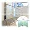 High quality tempered frameless glass railing stainless steel balustrade