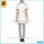 Hot Sale Short Sleeve White Italy Down Jacket With Buttons
