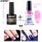 nail snowflakes liquid gel polish art paint blooming marble watercolor ink