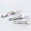 DIN7504 Cross recessed pan head csk head self drilling screw stainless