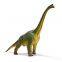 Educational Eco-Friendly PVC Simulation Model Brachiosaurus Mini Wild Animals Toy Set For Kids