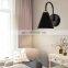 Modern Black Metal Wall Lamp Indoor LED E27 Decoration Wall Lamp For Home
