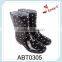 splashy cheap fashion kids rain boots