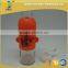300ml Special Round Shape sport glass water bottle